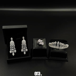 Era Aira White Full Set Accessories High Quality Simulated Diamonds