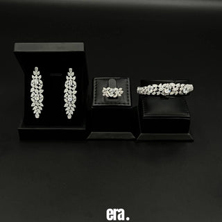 Era Lina White Full Set Accessories High Quality Simulated Diamonds