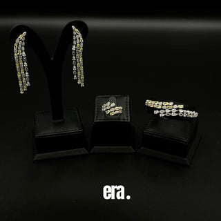 Era Emaan Yellow Full Set Accessories High Quality Simulated Diamonds