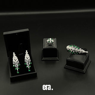 Era Nesla Green Full Set Accessories High Quality Simulated Diamonds