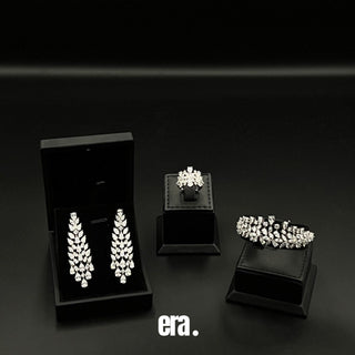 Era Aza Bridal Full Set Accessories High Quality Simulated Diamonds