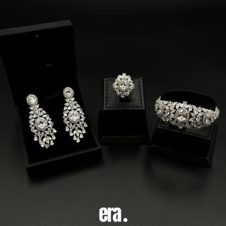 Era Layla Bridal Full Set Accessories High Quality Simulated Diamonds